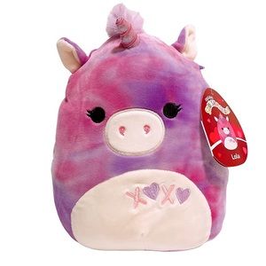 NWT LOLA Squishmallow SquishDate: 4.13.2022 Unicorn 5.5” x 6”